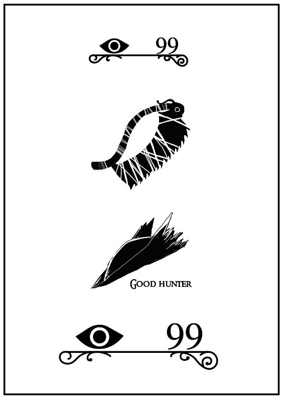 ブラッドボーン　タトゥーシール