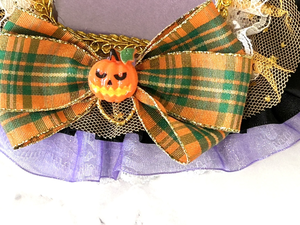 ハロウィンナイト♡魔女のリボン 硬質カードケースデコ|チャーム付け替えOK 推し活
