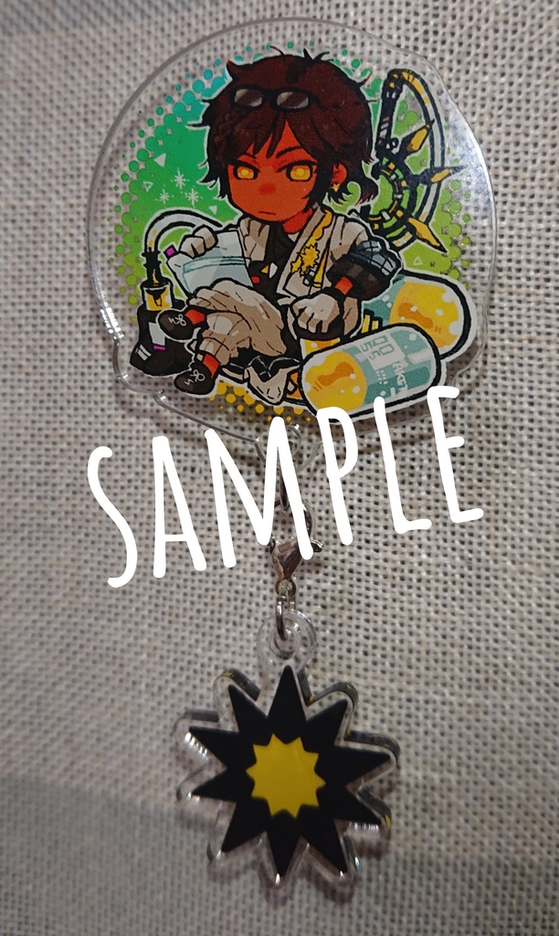 オペレーターアクリルクリップ