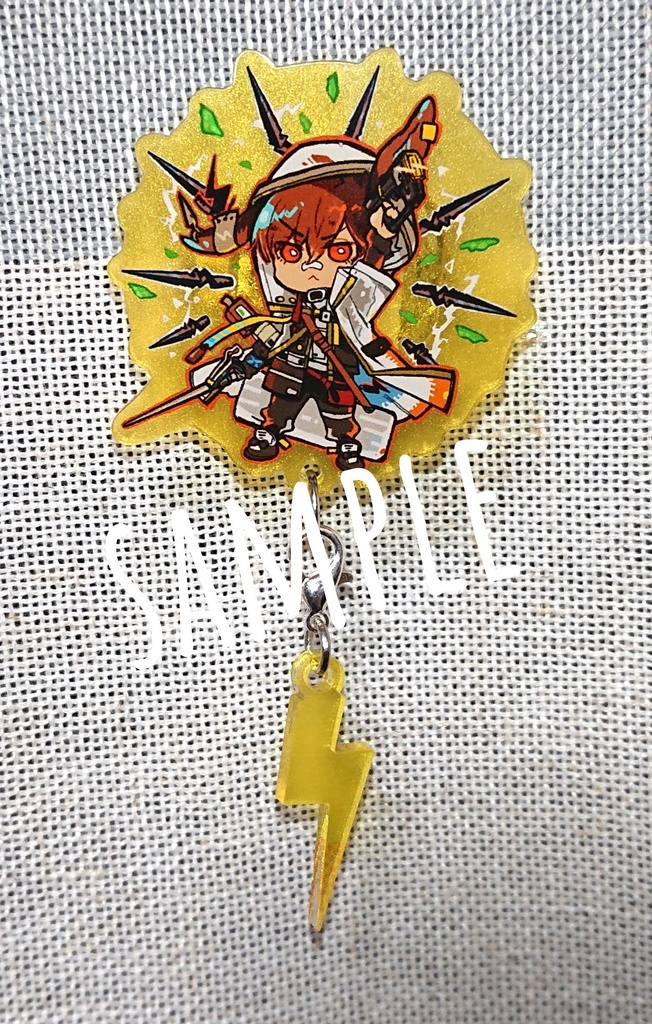 オペレーターアクリルクリップ