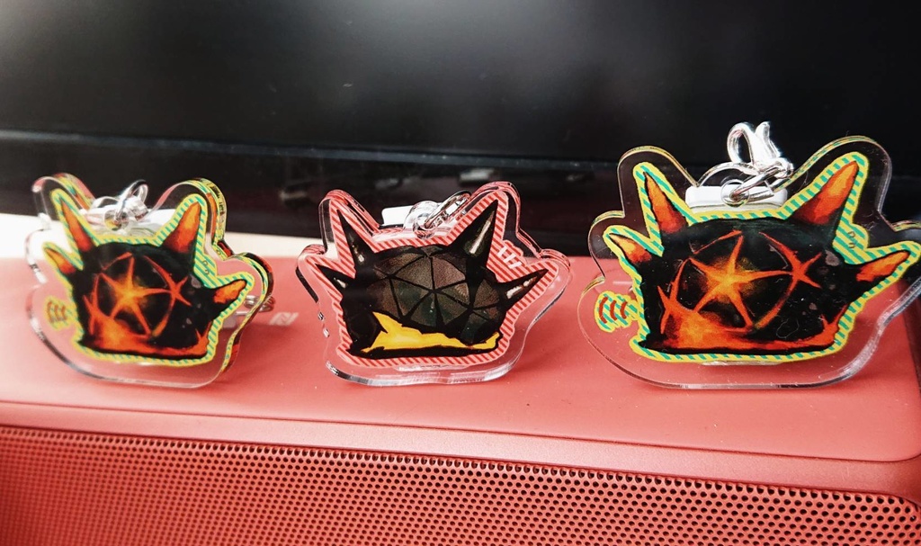 オペレーターアクリルクリップ