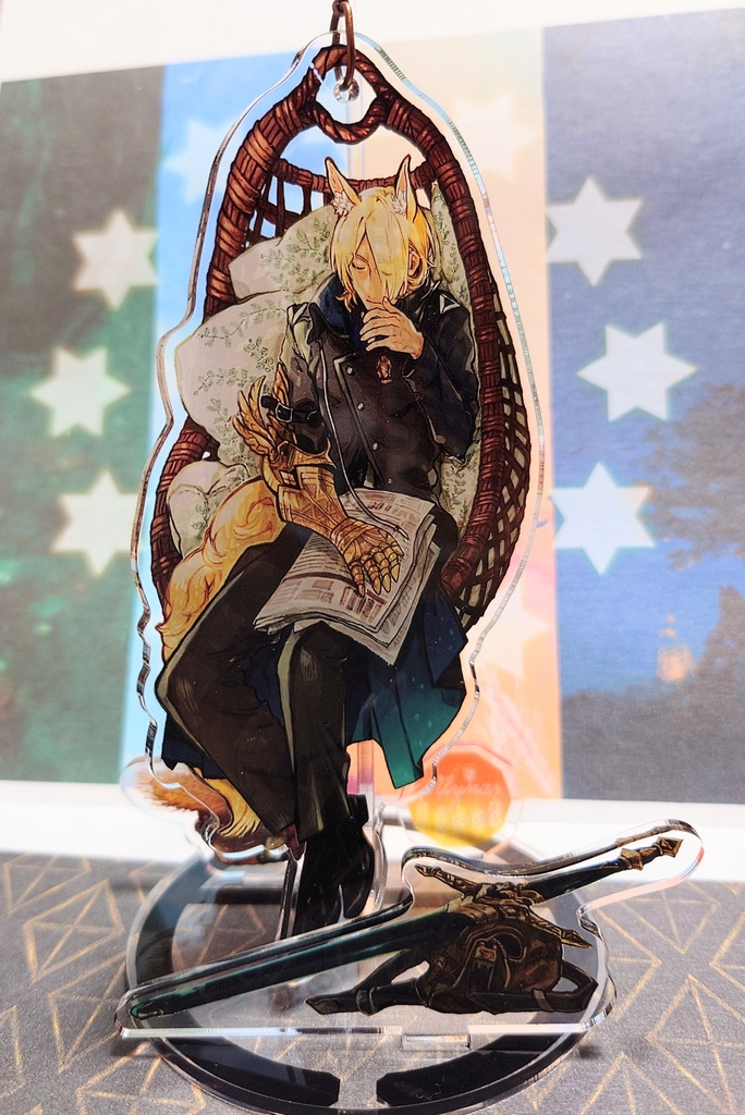 ムリナール叔父さんの健やかな眠りを見守るアクリルスタンドフィギュア