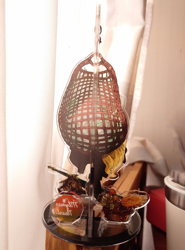 ムリナール叔父さんの健やかな眠りを見守るアクリルスタンドフィギュア