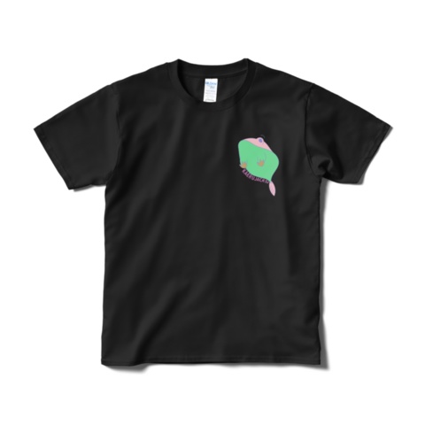 【終了】カエルジャクシ黒T