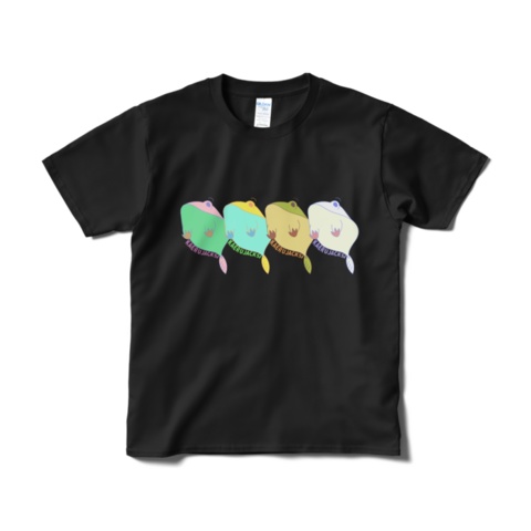 【終了】カエルジャクシ黒T