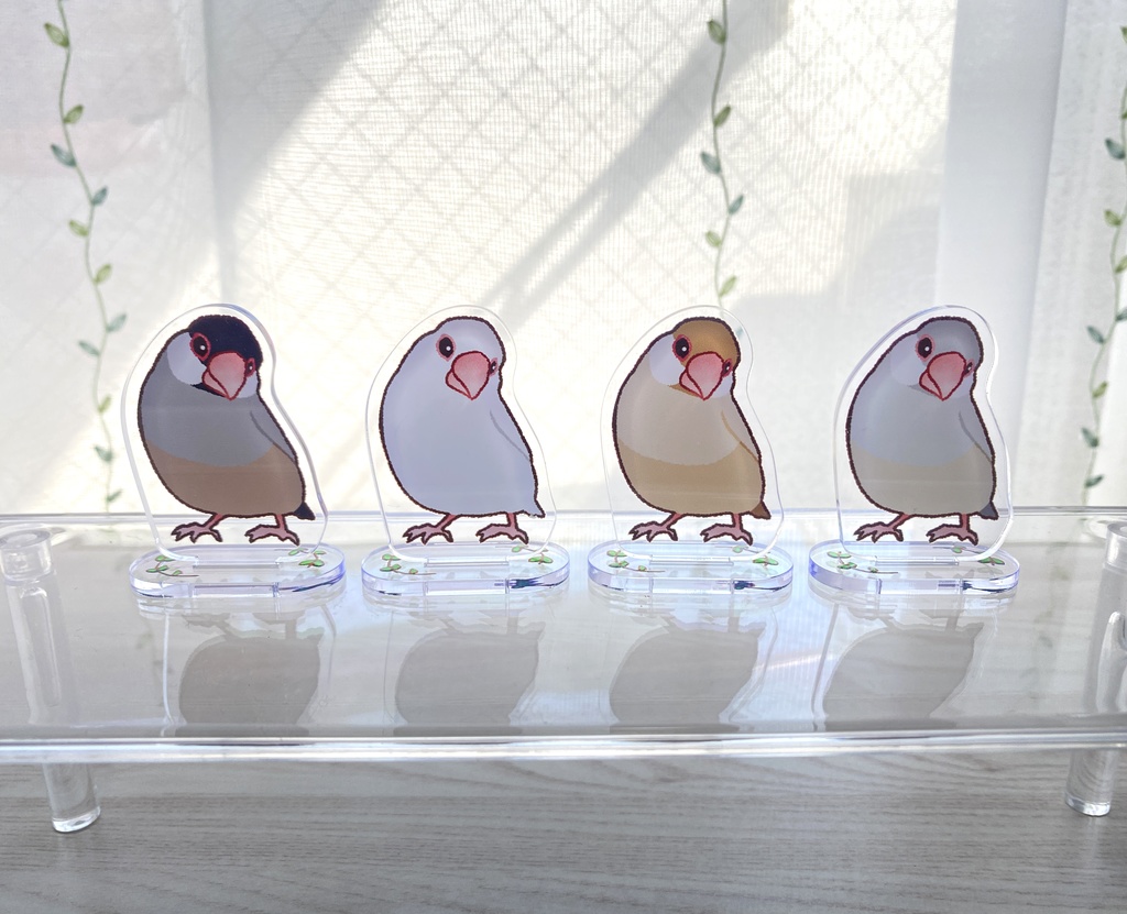 文鳥さん アクリルスタンド