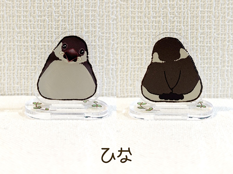桜文鳥さん アクリルスタンド