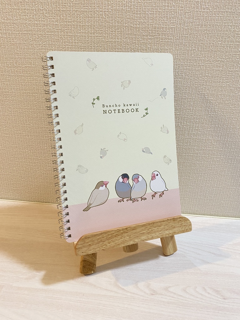 文鳥さん ミニノート