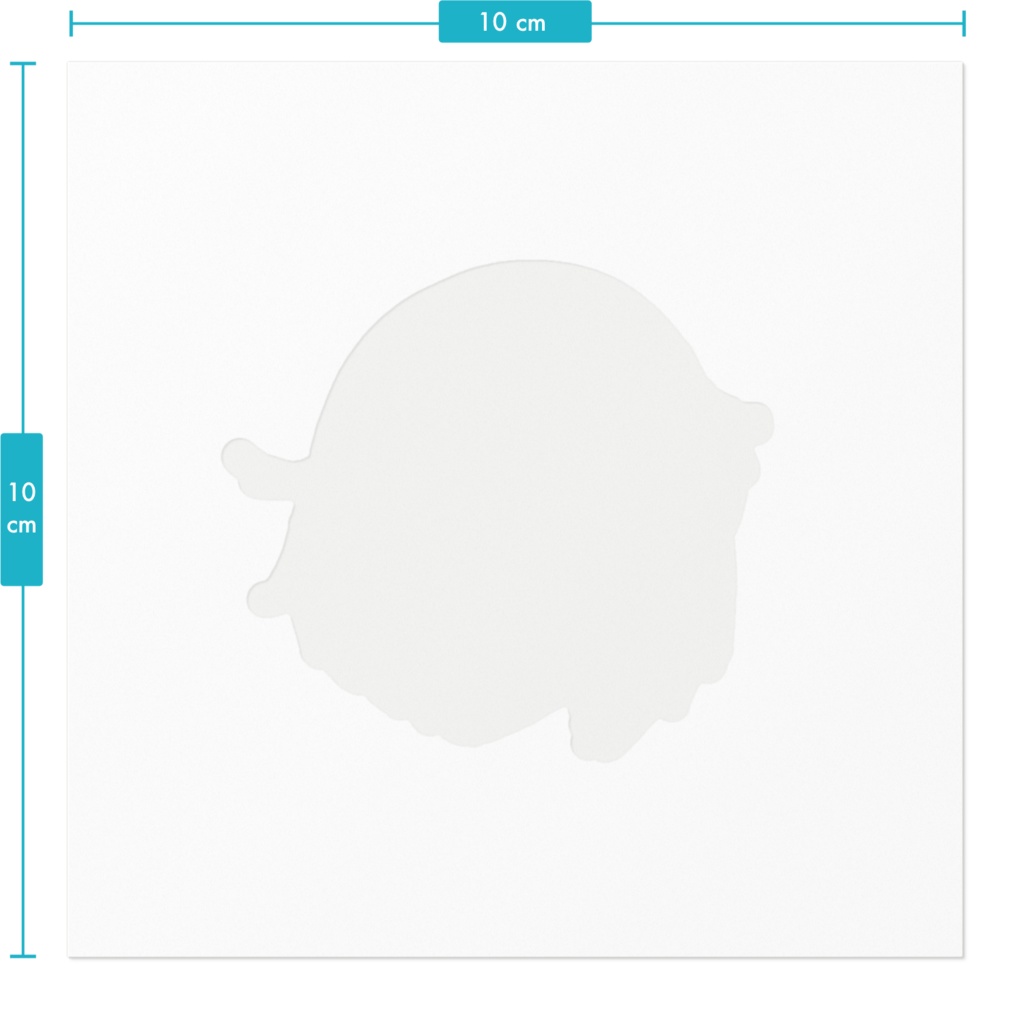 瀬暮冠衣の顔面ステッカー