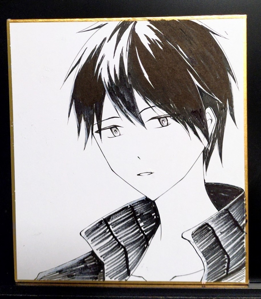 ミニ色紙【シンタロー】