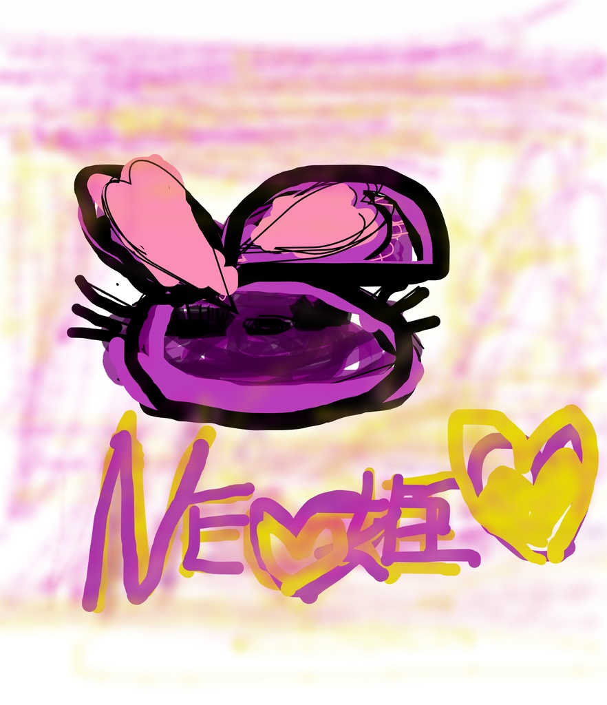 ネオうさTシャツ