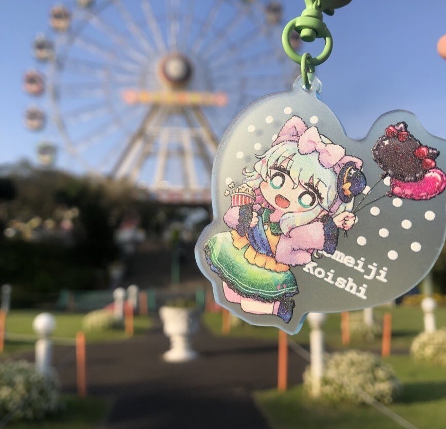 こいしちゃん遊園地アクリルキーホルダー