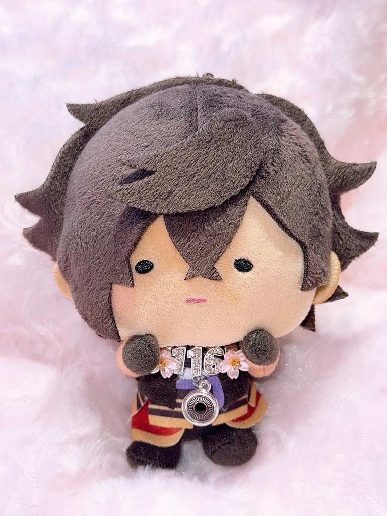 刀剣乱舞 刀帳番号＆紋入り ぬいぐるみ用チョーカー