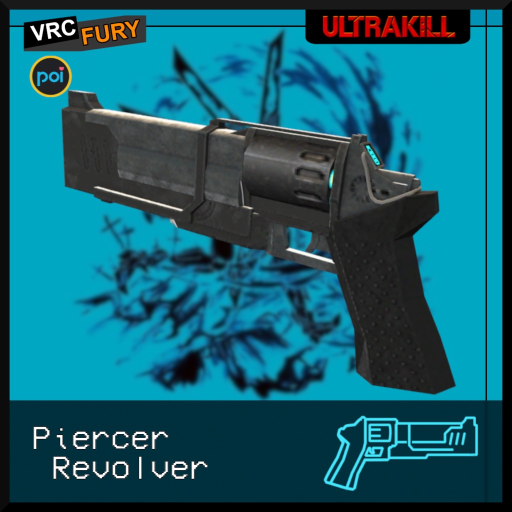 VRCHAT ULTRAKILL Piercer Revolver