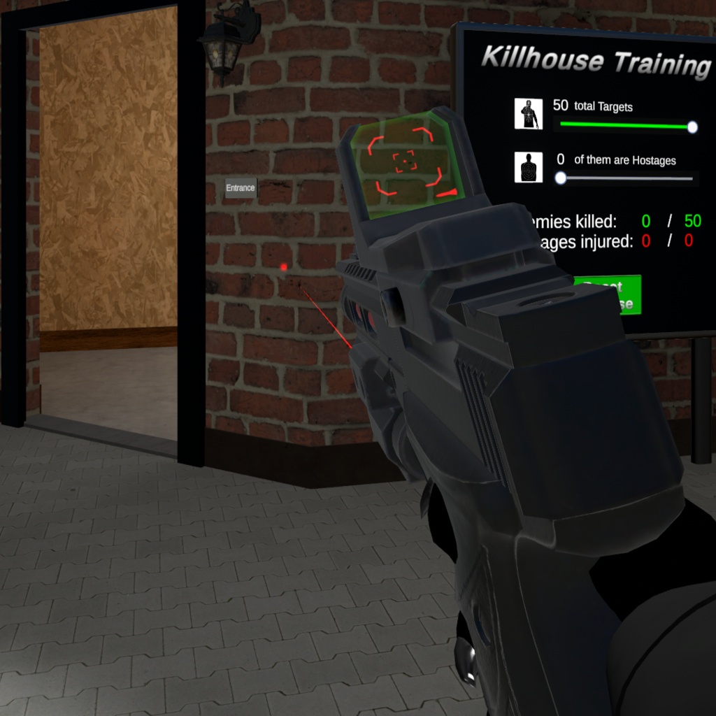 Back BuckMark XMP-22 Missile Pistol