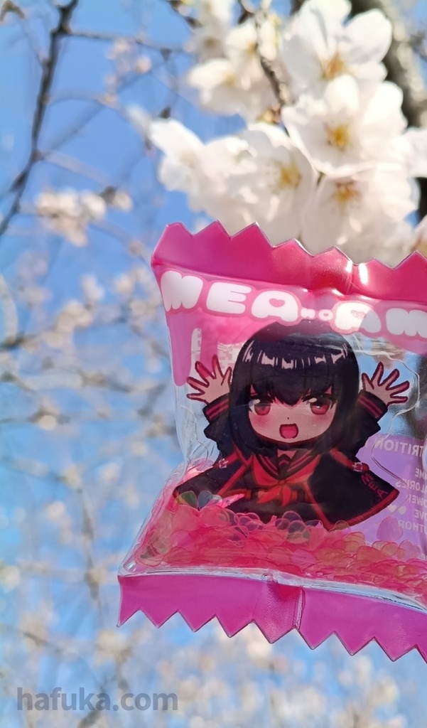 《特典セット》メアのアメ キャンディバッグ型シャカシャカキーホルダー/MEAnoAME Candy bag shaker charm