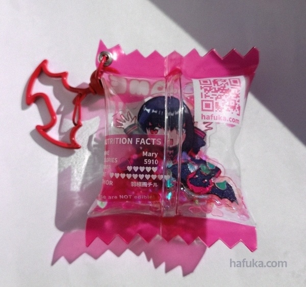 《特典セット》メアのアメ キャンディバッグ型シャカシャカキーホルダー/MEAnoAME Candy bag shaker charm