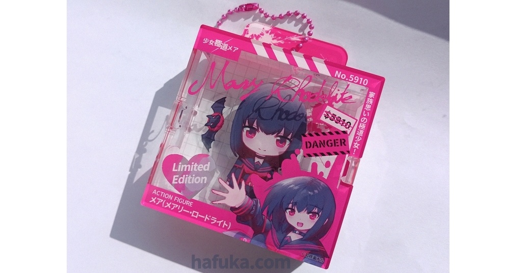 《特典セット》メアのフィギュア風アクリルスタンドケースVer. 1《未組立》/Figure style acrylic stand display case