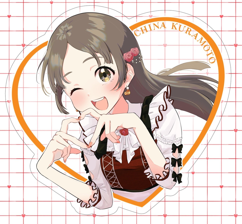 ノーブルココア千奈アクキー