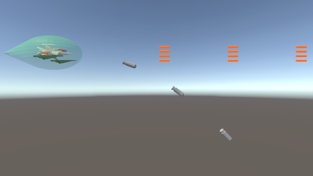 新機関搭載型戦闘機2機+従来型1機セット