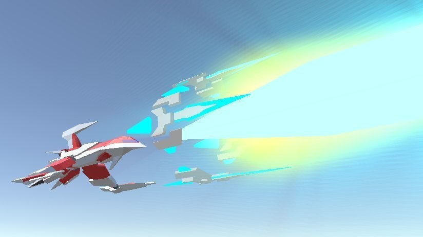 新機関搭載型戦闘機2機+従来型1機セット