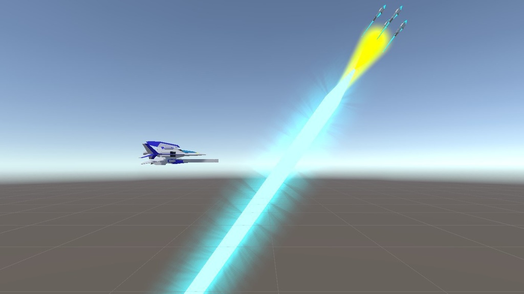 新機関搭載型戦闘機2機+従来型1機セット