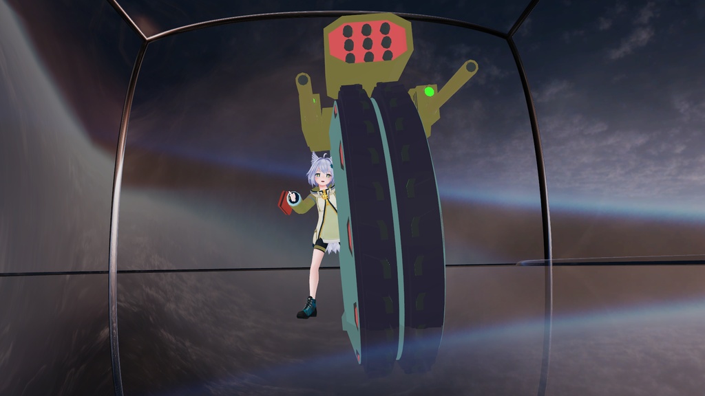 【無料】タイヤ型サポートマシン