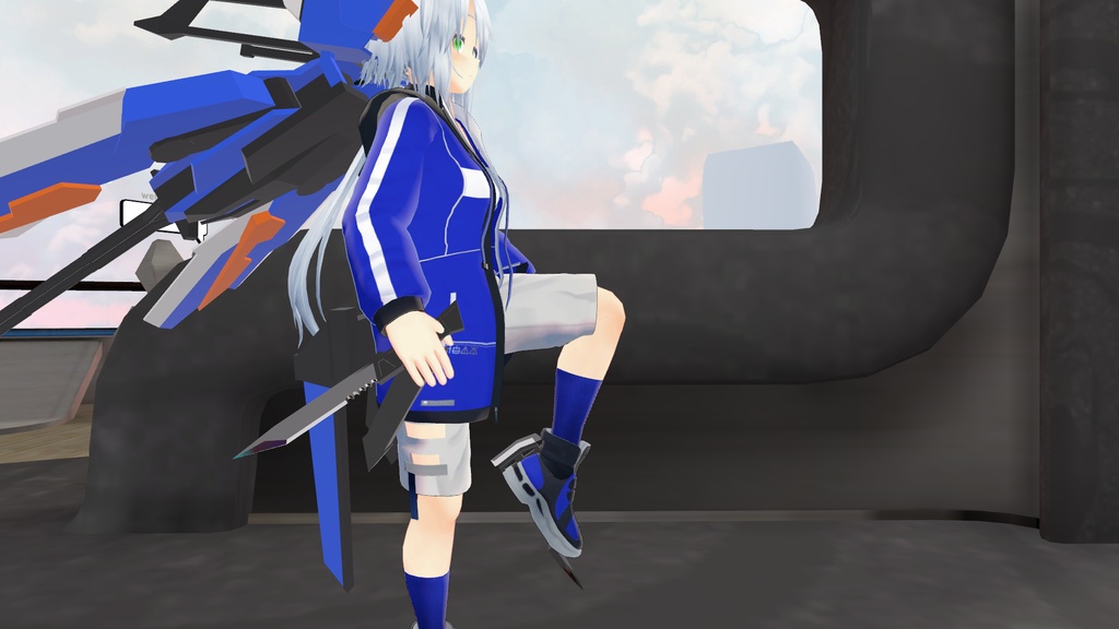 【無料】大型変形武器&コンバットナイフ