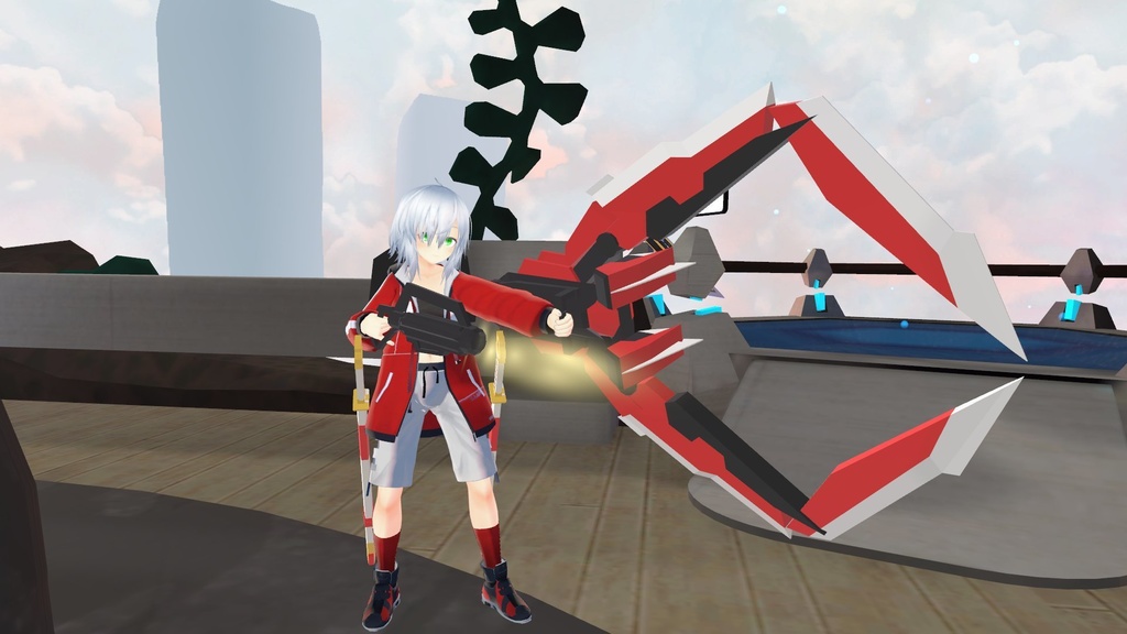 【無料】超多機能大型変形武器&日本刀「菊一文字」「虎徹」