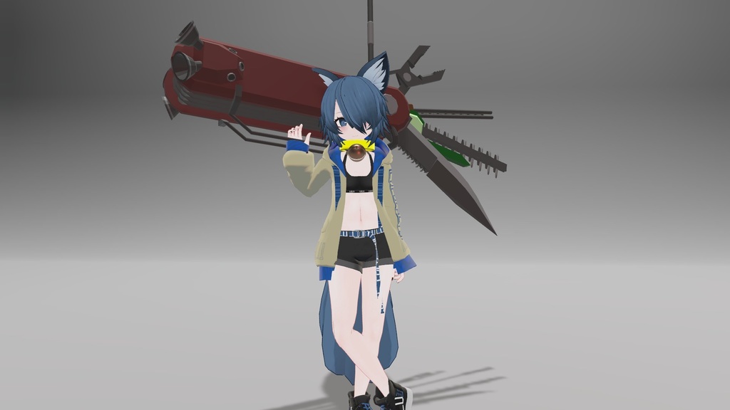 【無料】MA対応十徳ナイフ型大型変形武器