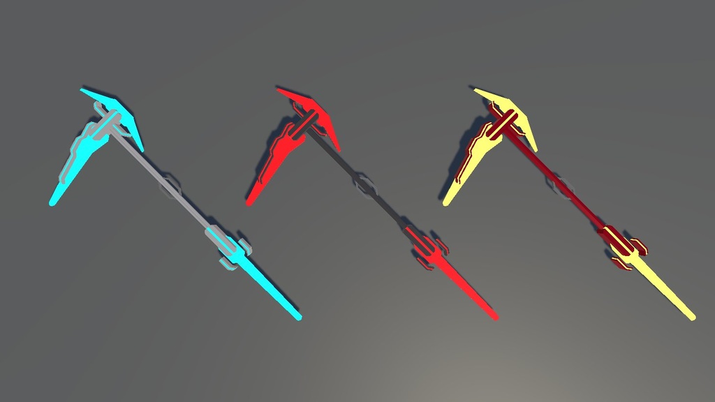 【無料】トランクがデカい剣や銃に変形したり合体して大鎌になったりする武器