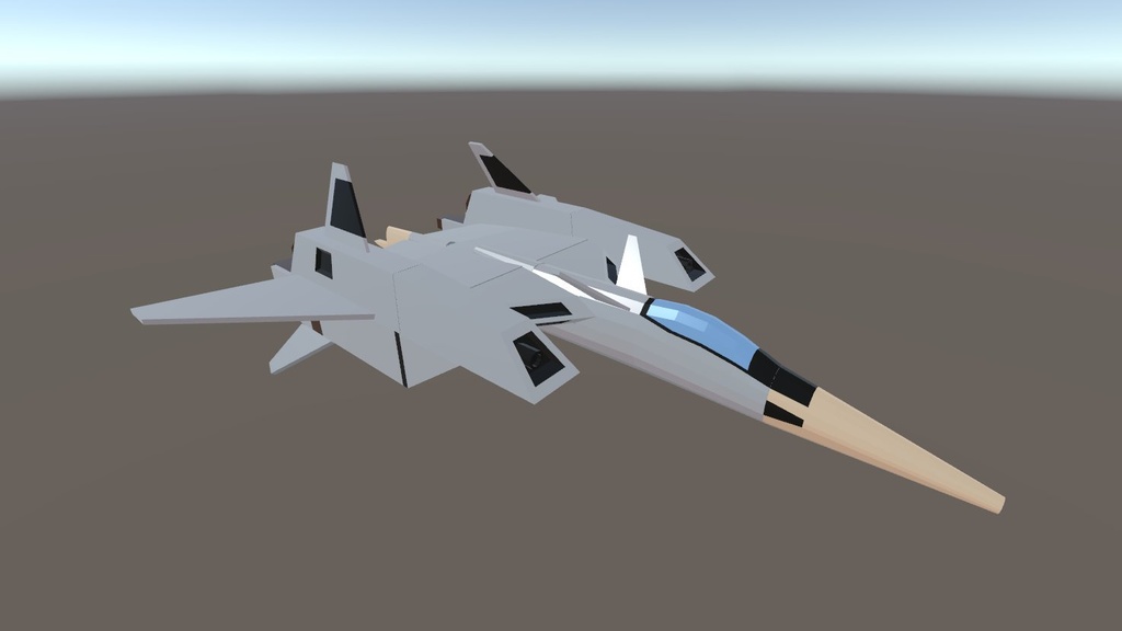 【無料】超軽い！超速い！新型可変戦闘機【VRC想定】