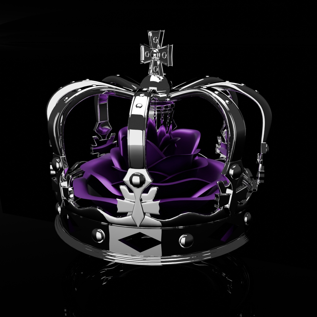 【VRChat】薔薇の王冠 カラバリ2種