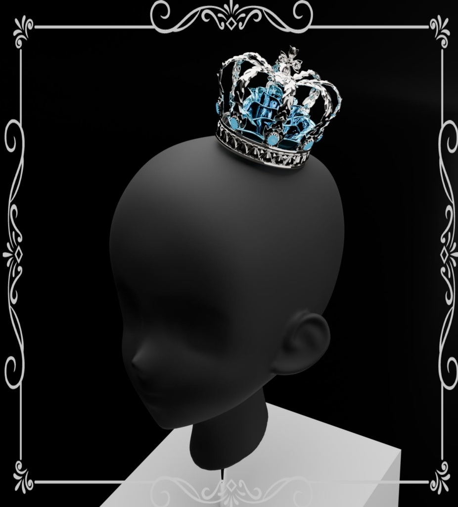 【VRChat】Antique crown