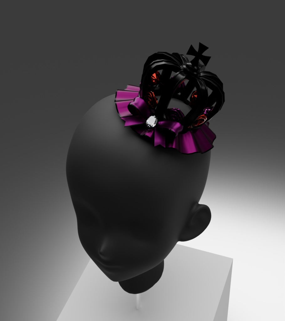 【VRChat】ribbon crown