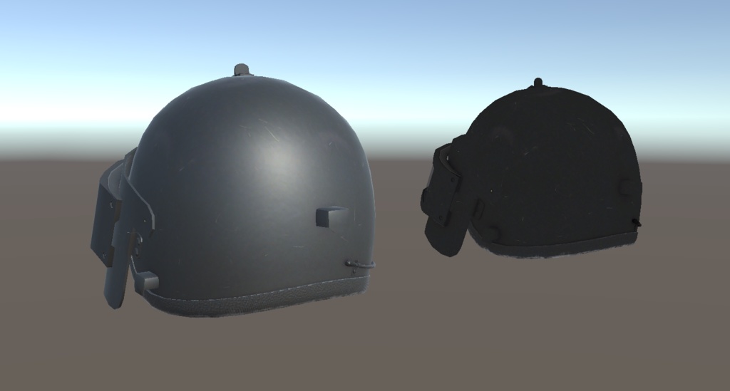 【VRchat向け | 3Dモデル】 ヘルメット ロシア軍 Rys-T 【小物】