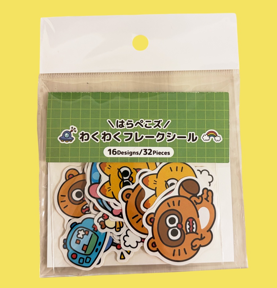 わくわくフレークシール