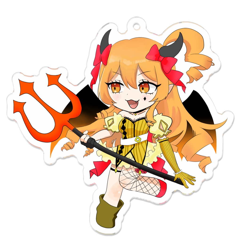 おふとぅんアクキー(ハロウィン)