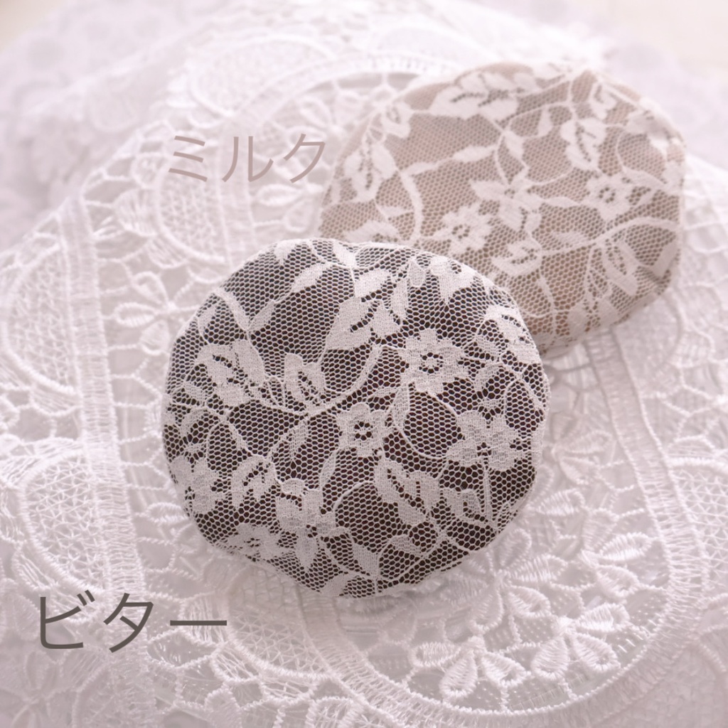 10cmぬい レースのベレー帽