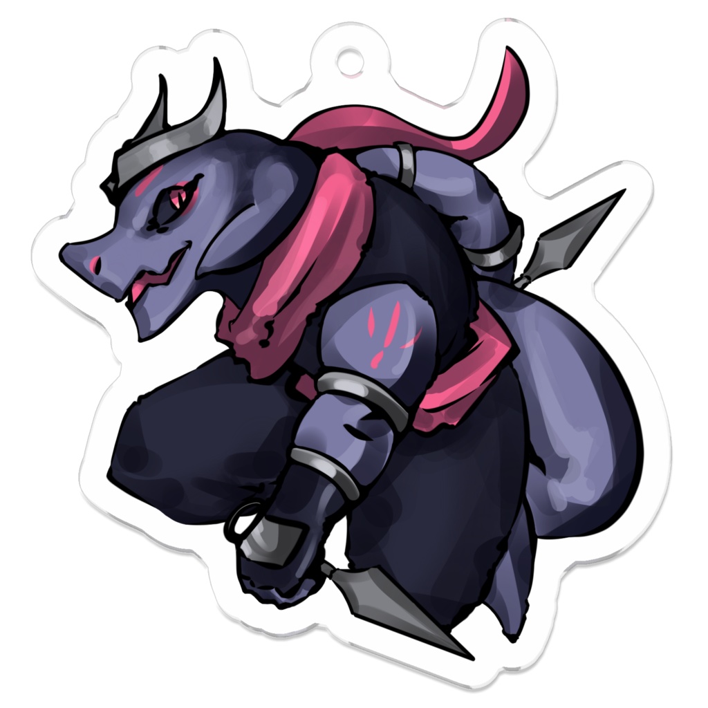 そぼろ忍(通常)アクリルキーホルダー