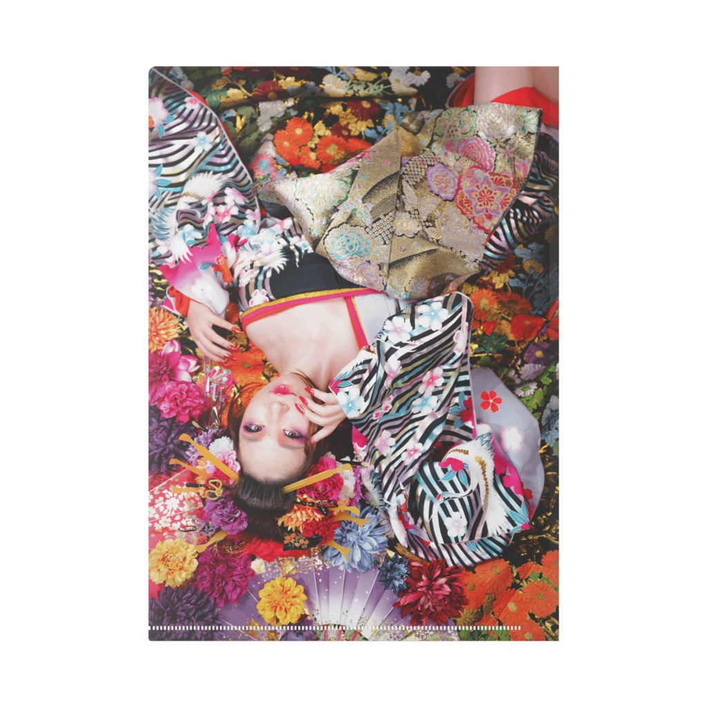 花魁写真クリアファイル