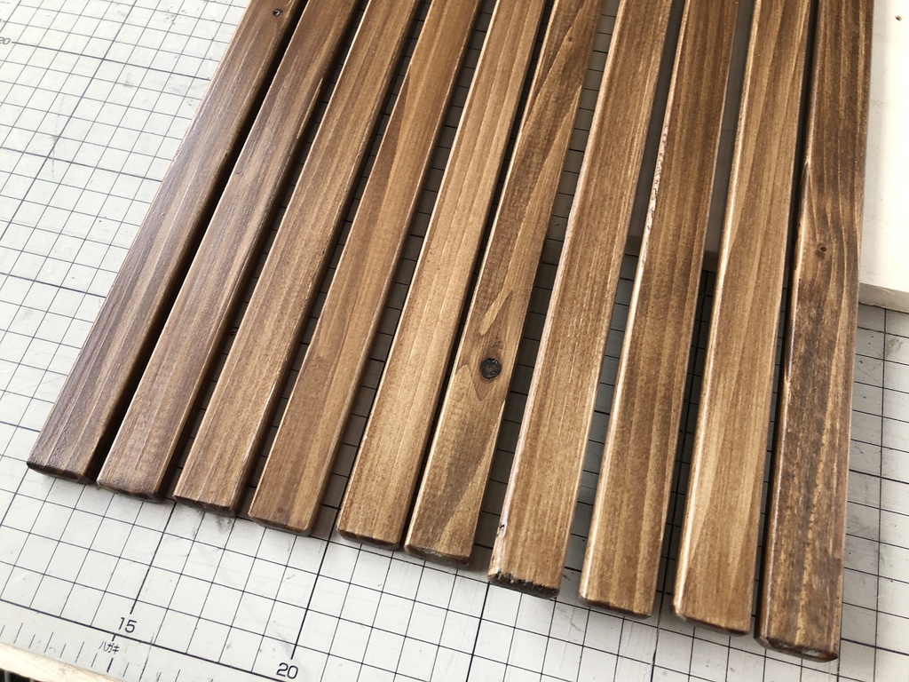 MDDなど 1/4ドールサイズ 公園のベンチ45cm B級品 難有り