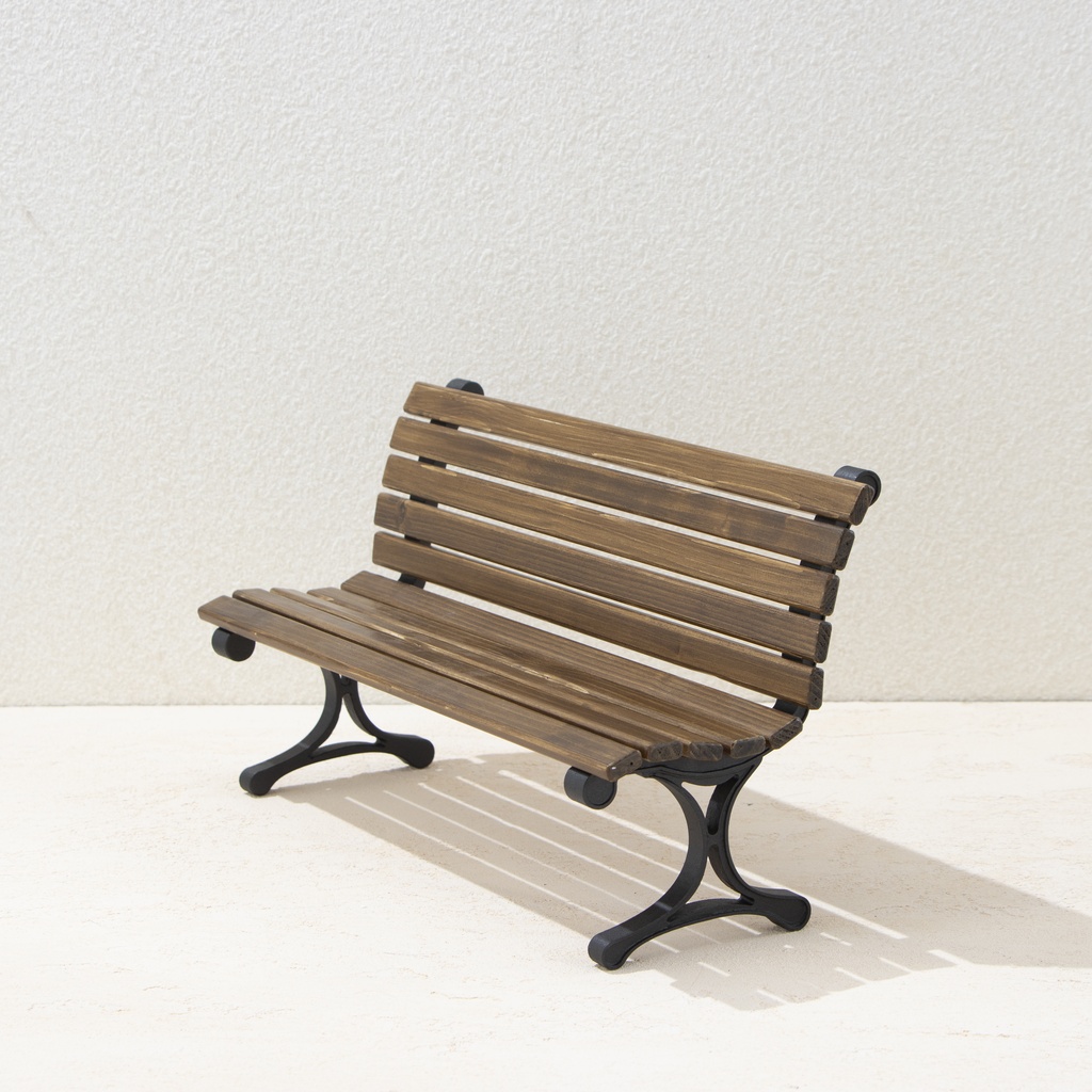 1/4ドールサイズ 「公園のベンチ」Ver3.0　幅45cm