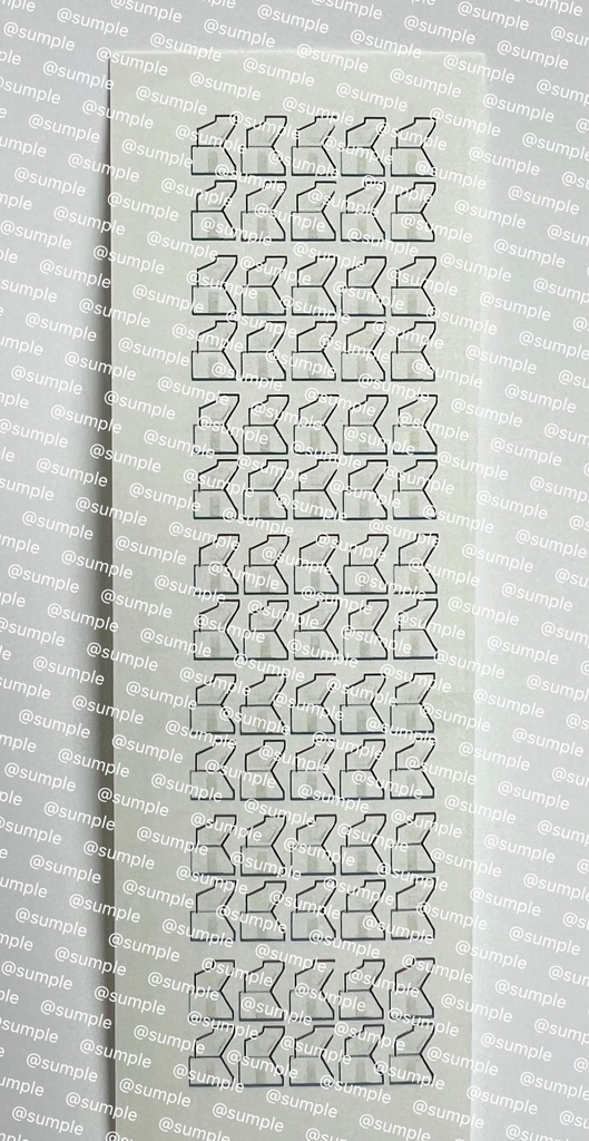 UK.81 TOMIX E233系2000番台 10両用 室内表現ステッカー