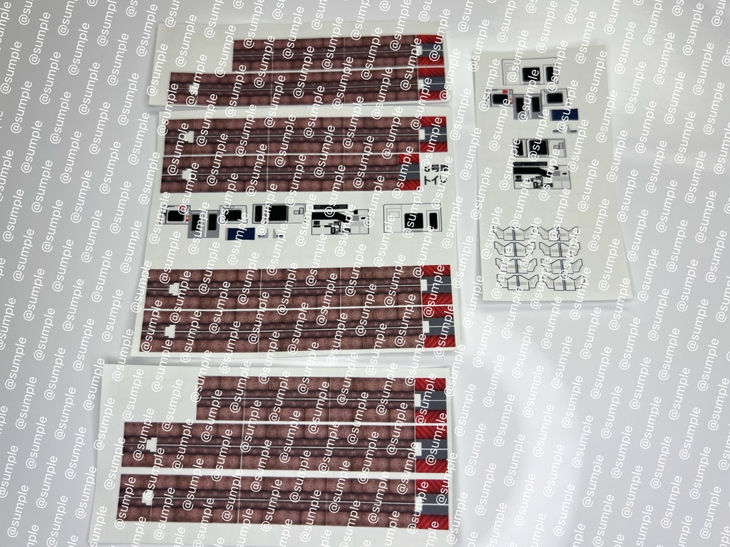 UK.088 TOMIX E233系0番台中央線用室内表現ステッカーT編成12両用