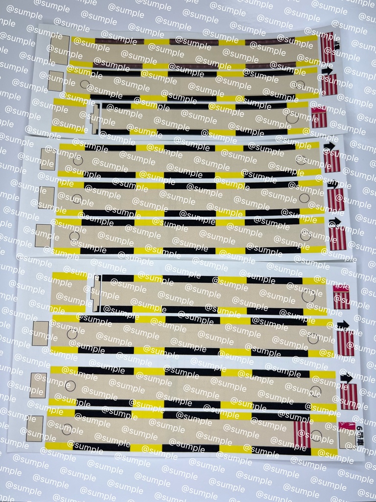 UK.088 TOMIX E233系0番台中央線用室内表現ステッカーT編成12両用