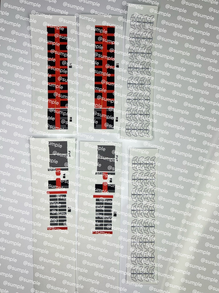 UK.088 TOMIX E233系0番台中央線用室内表現ステッカーT編成12両用