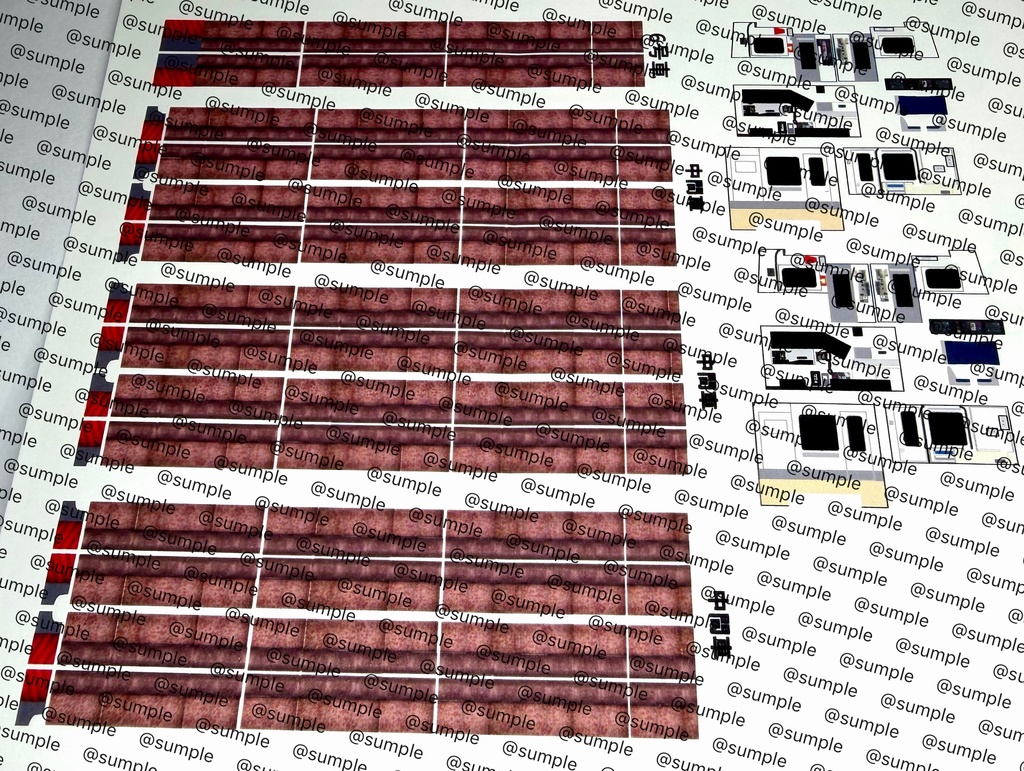 UK.95 KATO E233系0番台中央線用室内表現ステッカーT編成12両用
