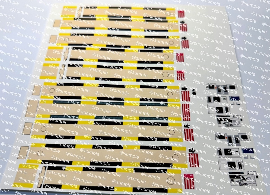 UK.103 TOMIX E233系5000番台分割編成用室内表現ステッカー10両用