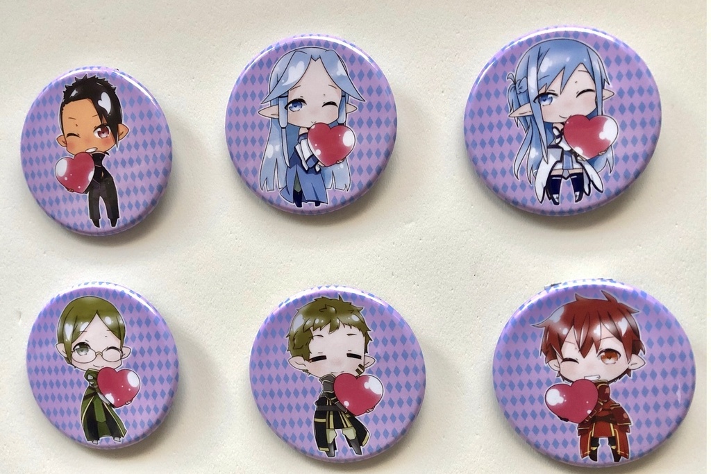 缶バッジ スリーピング・ナイツ